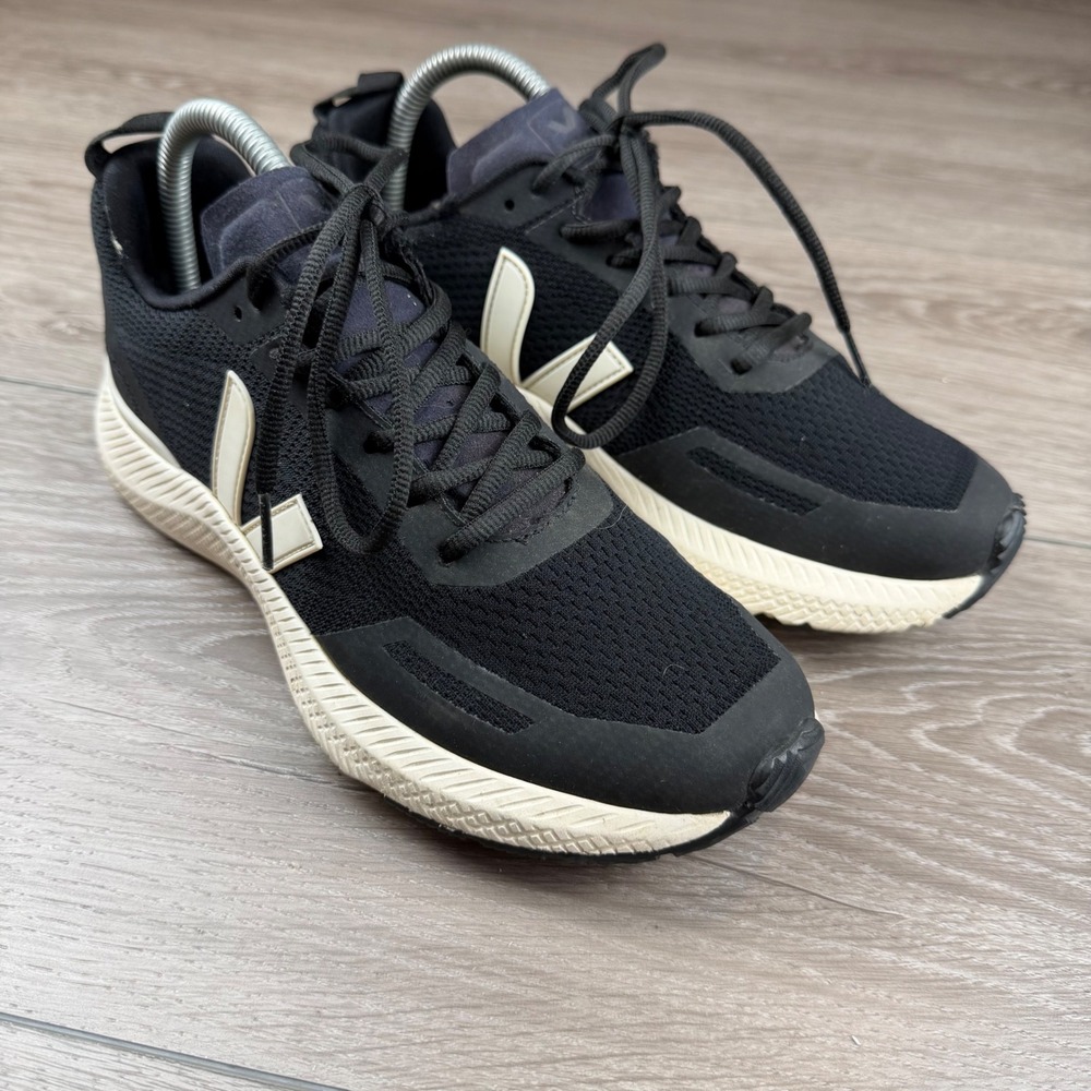 Veja Womens Condor 2 Alveomesh Running Shoes Black White 8
